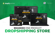 I will create a branded one product shopify dropshipping store (10 pages)